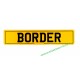 NUMBER PLATES REAR WITH BORDER 